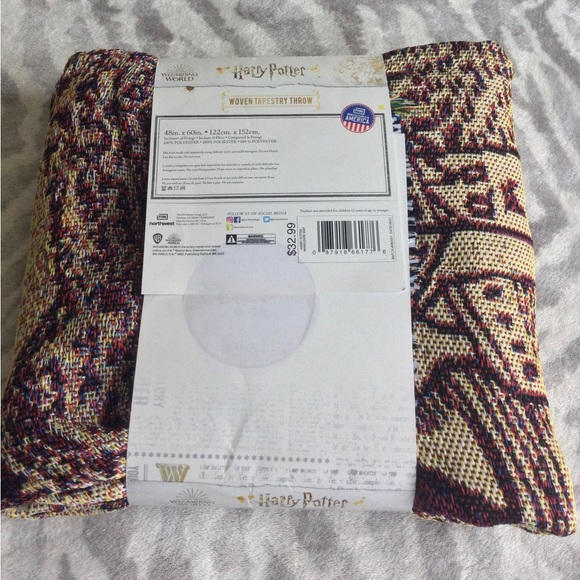 Harry Potter Marauder's Map Throw by The Northwest Company 48 x 60in. - Picture 2 of 2